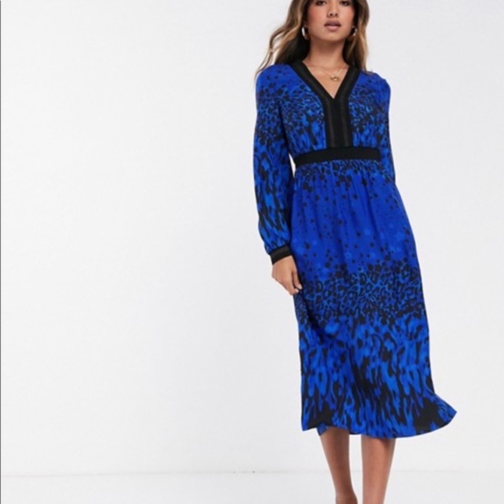 Ted Baker MARYEMA Topaz Print Midi Dress